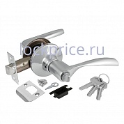 Картинка Ручка защелка Ajax (Аякс) 6010 CP-E (кл./фик.) хром